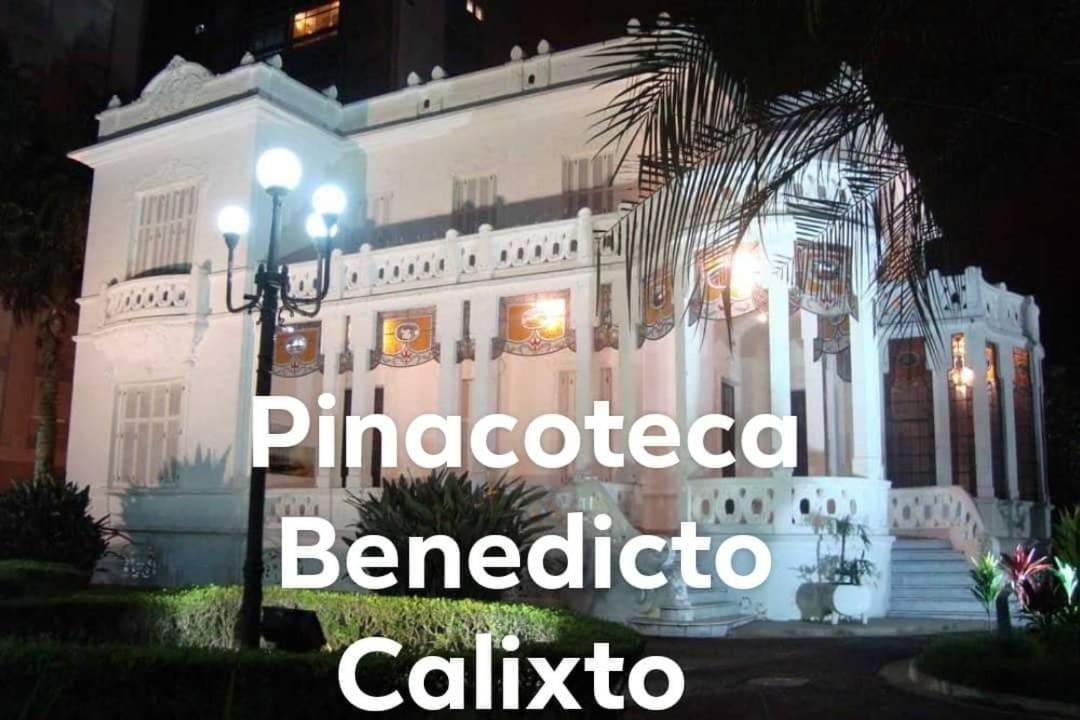 100 Mts Praia Roupa Cama Toalha Banho Wi-Fi Ar Condicionado Portaria 24 Horas Santos  Exterior foto