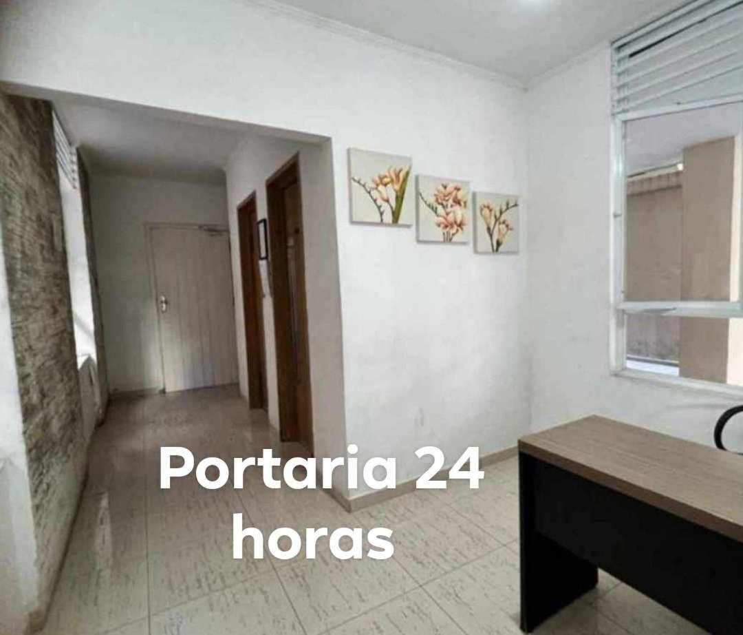 100 Mts Praia Roupa Cama Toalha Banho Wi-Fi Ar Condicionado Portaria 24 Horas Santos  Exterior foto